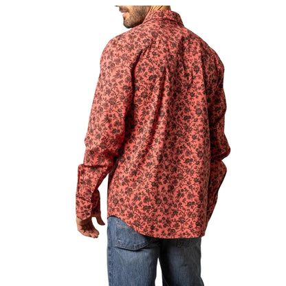 Kimes Ranch Men's Show Vines Long Sleeve Shirt with Snaps