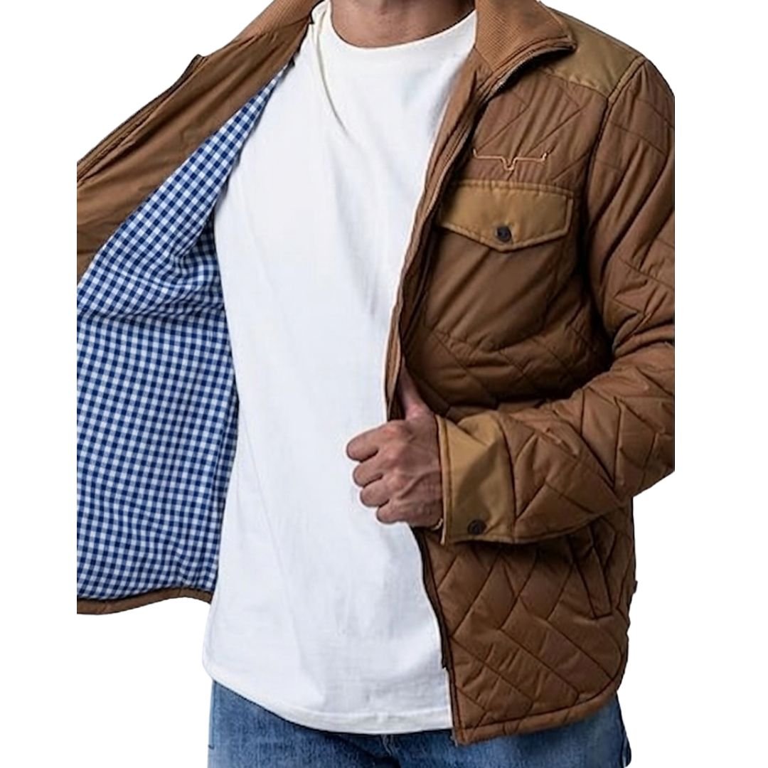 Kimes Ranch Skink Quilted Nylon Flannel-Lined Jacket Men's – Wei's