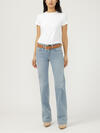 Silver Women's Suki Mid Rise Trouser weis-western-wear