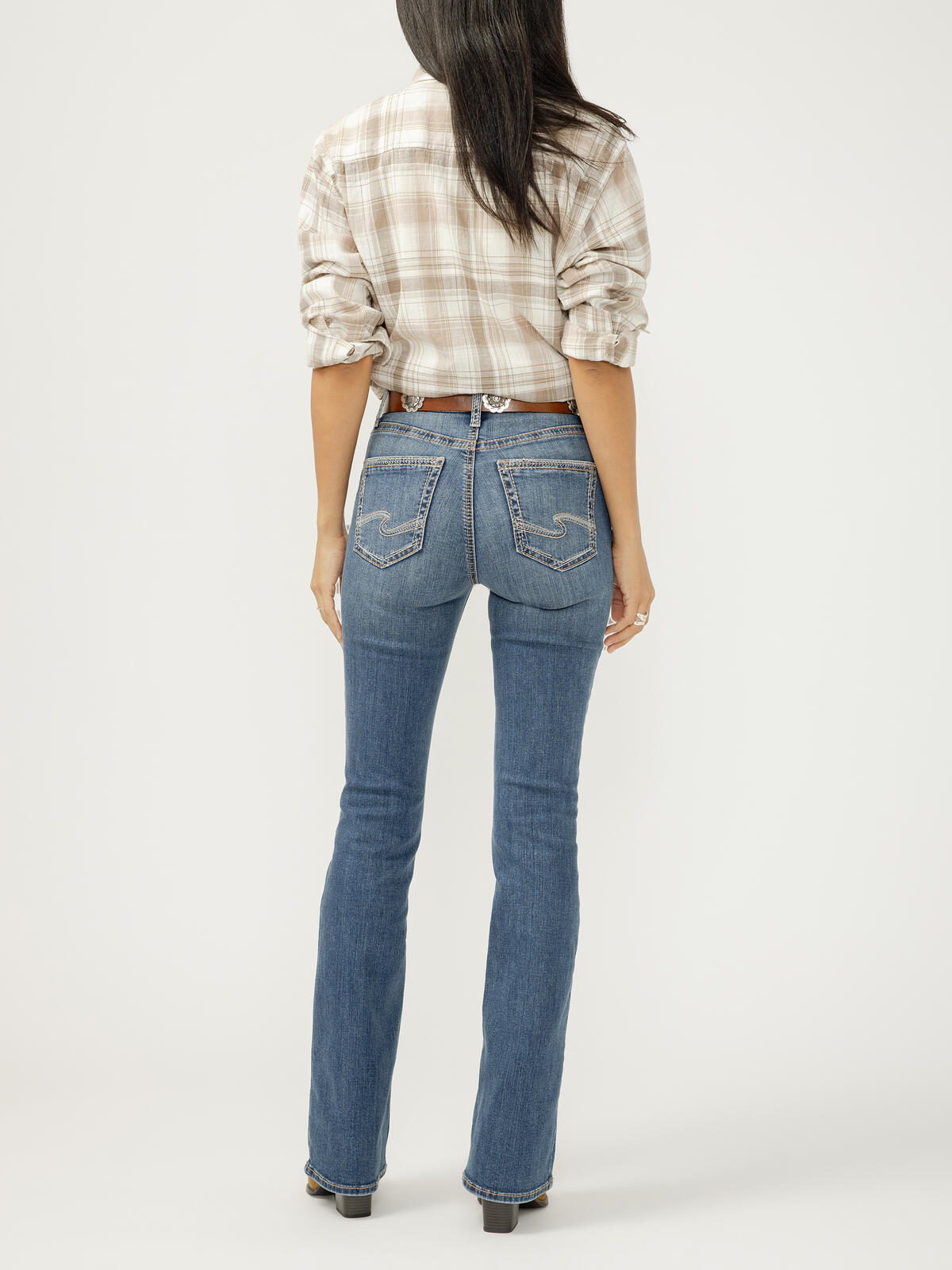 Silver Women's Avery High Rise Bootcut Jeans weis-western-wear