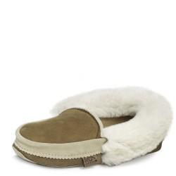 Laurentian Chief Sheepskin Moccasin Slippers weis-western-wear
