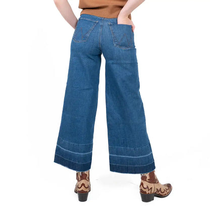 Wrangler Bespoke Wideleg Crop Jean High Rise Leanna