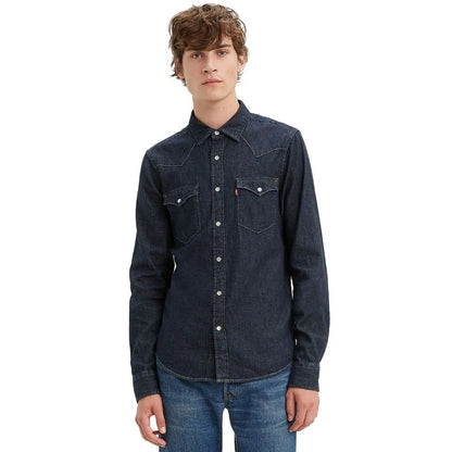 Levi's Men's Barstow Cotton Twill Classic Fit Long Sleeve Western Shirt