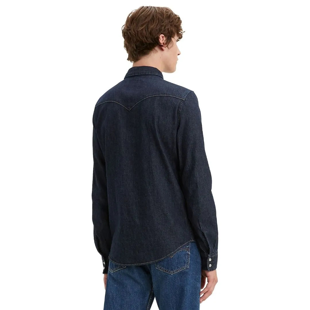 Levi's Men's Barstow Cotton Twill Classic Fit Long Sleeve Western Shirt