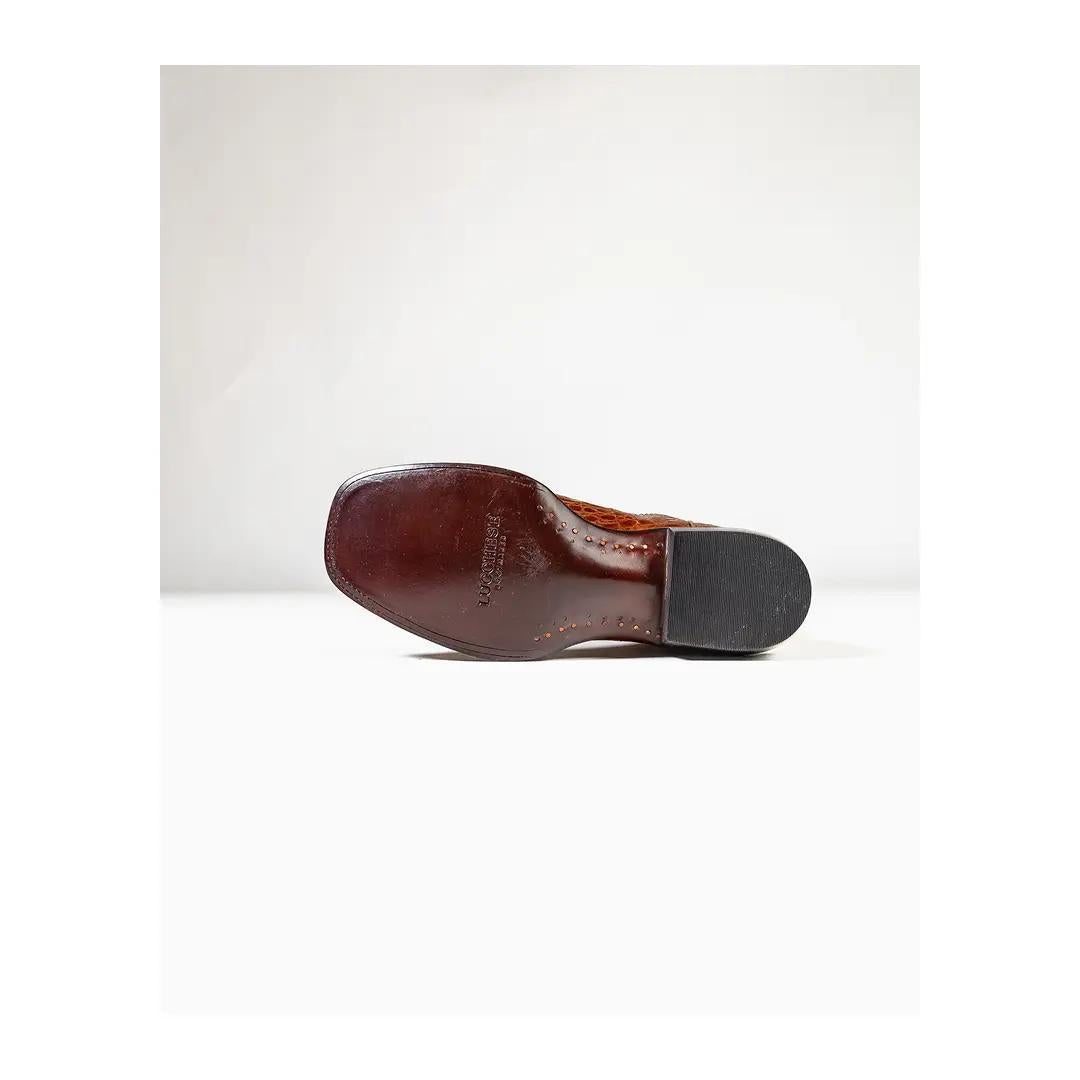 Lucchese Men's Caiman Belly Cowboy Boots Wyatt weis-western-wear