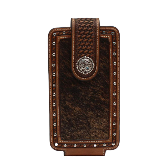 M&F Nocona Hair On Concho Strap Western Cell Phone Case 0696002