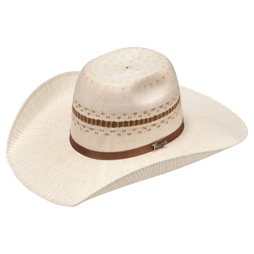 M&F Twister Bangora Unisex Straw Hat T71684