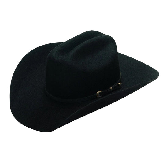 M&F Western Dallas Black Wool Felt Hat T7101001
