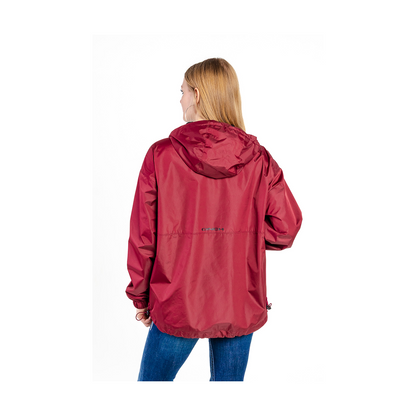 Cinch Women's Rain Jacket Burgundy