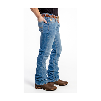 Cinch Men's Mid Rise Slim Boot Cut Jeans IAN