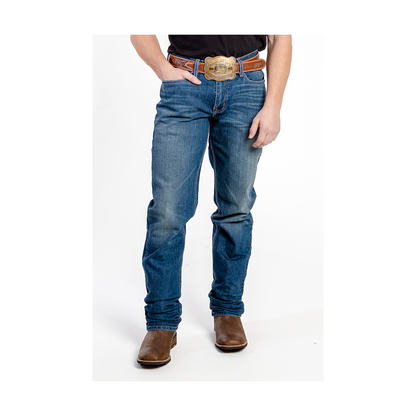 Cinch Men’s Jeans Jesse Slim Straight Leg Stretch Denim