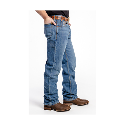 Cinch Men's Jeans White Label Relaxed Fit Mid Rise Straight Leg