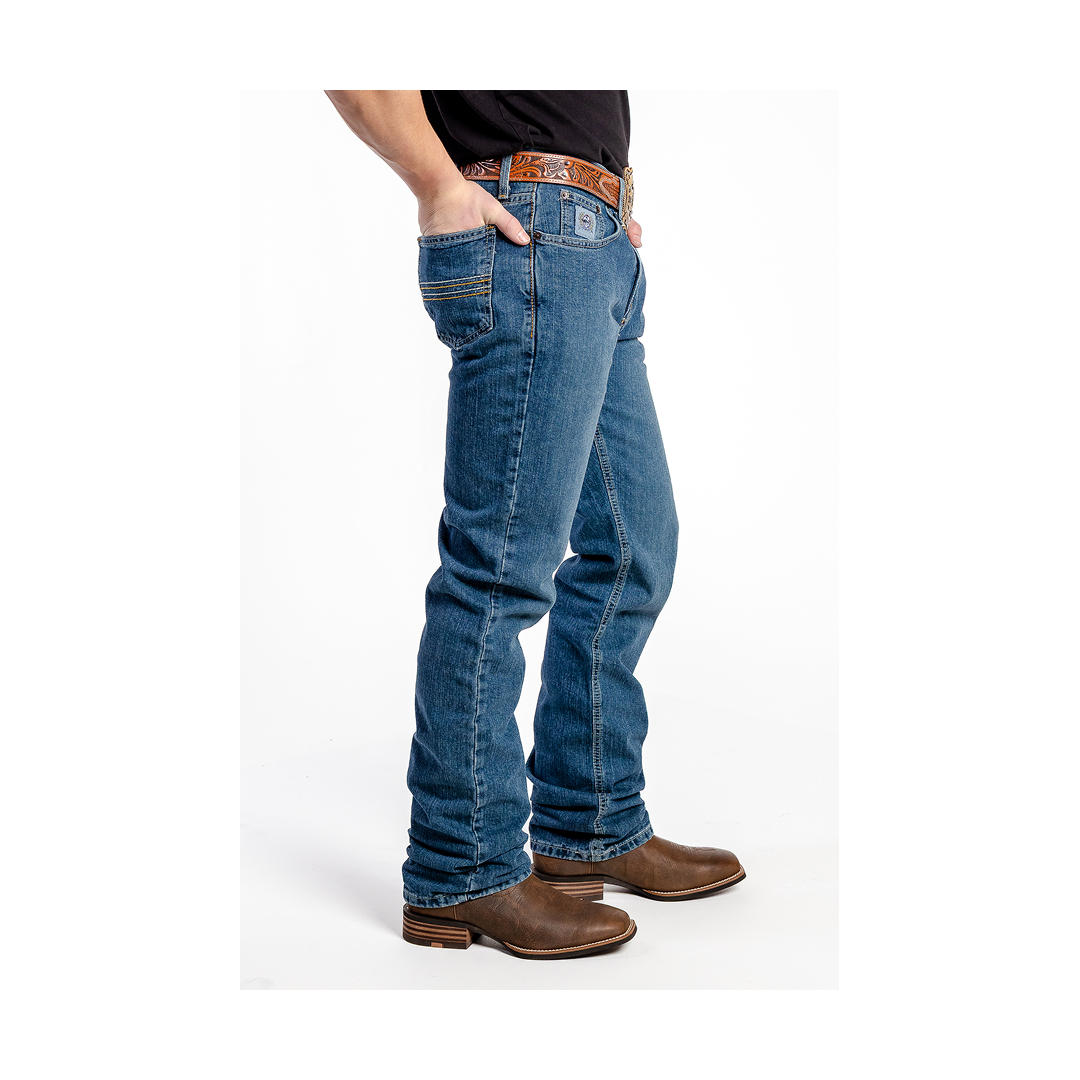 Cinch Men’s Jeans Silver Label Slim Mid Rise Straight Leg