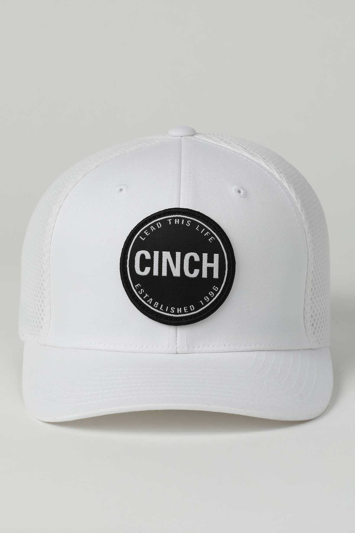 Cinch Men's White Flexfit Ball Cap weis-western-wear