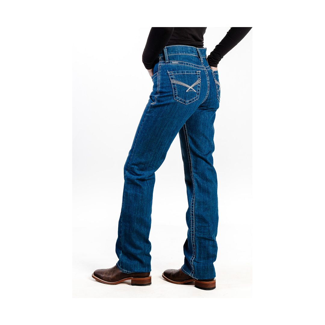 Cinch Womens Emerson Relaxed Fit Stonewash Jeans