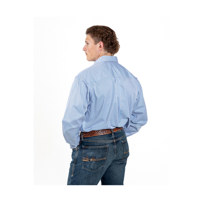 Cinch Men’s Shirt Casual Long Sleeve Tencel Button Up