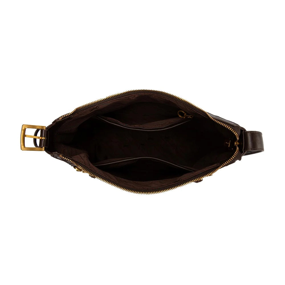 Montana West Tooled Hobo Bag