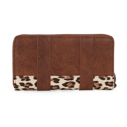 Montana West Wrangler Leopard Print Wallet weis-western-wear