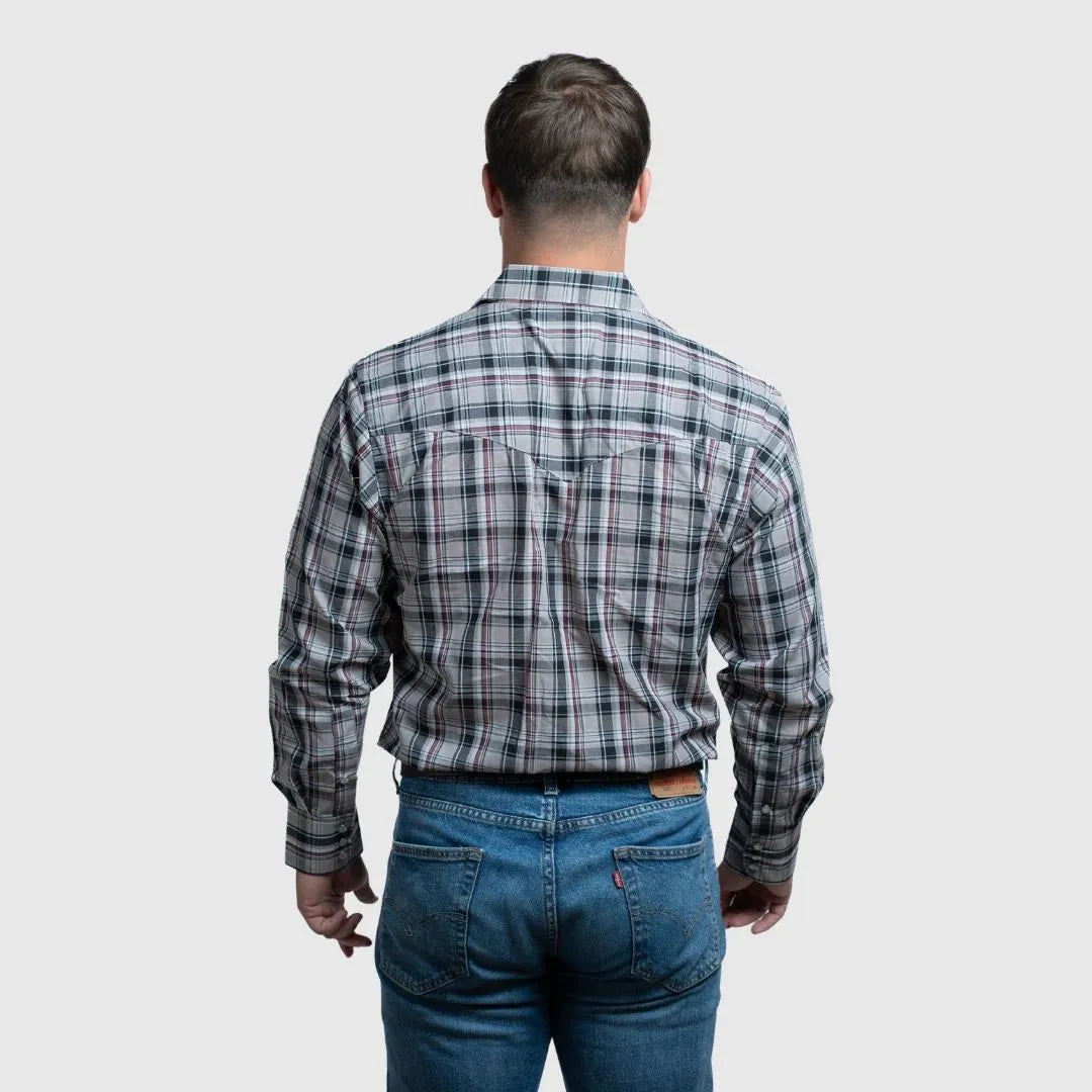 MWG Apparel Men's Long sleeves shirt - Khaki weis-western-wear