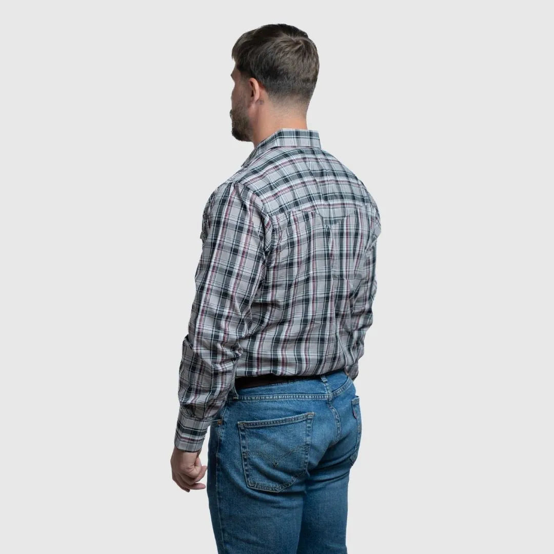 MWG Apparel Men's Long sleeves shirt - Khaki weis-western-wear