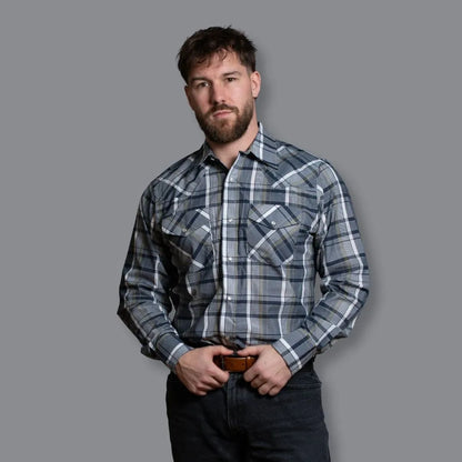 MWG Apparel Men's Long sleeves shirt - Sage weis-western-wear