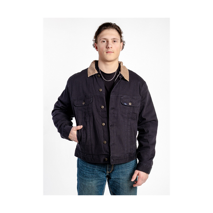 MWG Storm Rider Men's Jean Jacket Lined Black