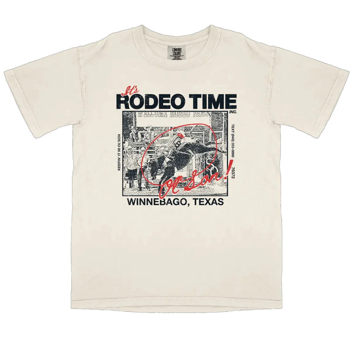 Rodeo Time Markout T weis-western-wear