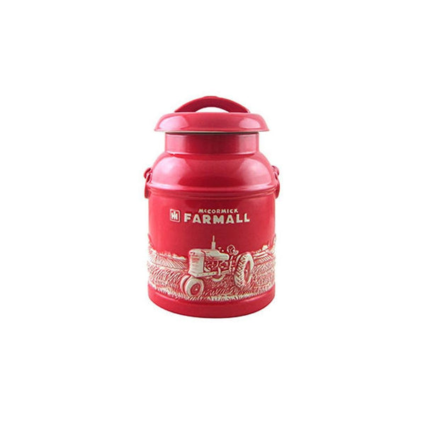 McCormick Farmall IH Milk Can Cookie Jar
