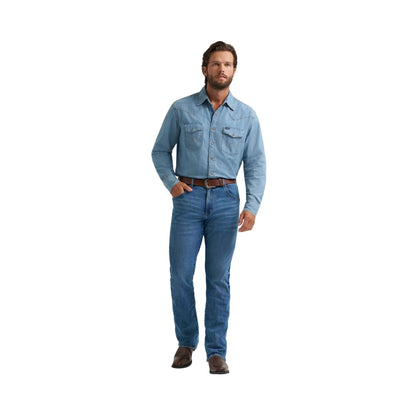 Wrangler Men's Retro Slim Boot Jean Gunter