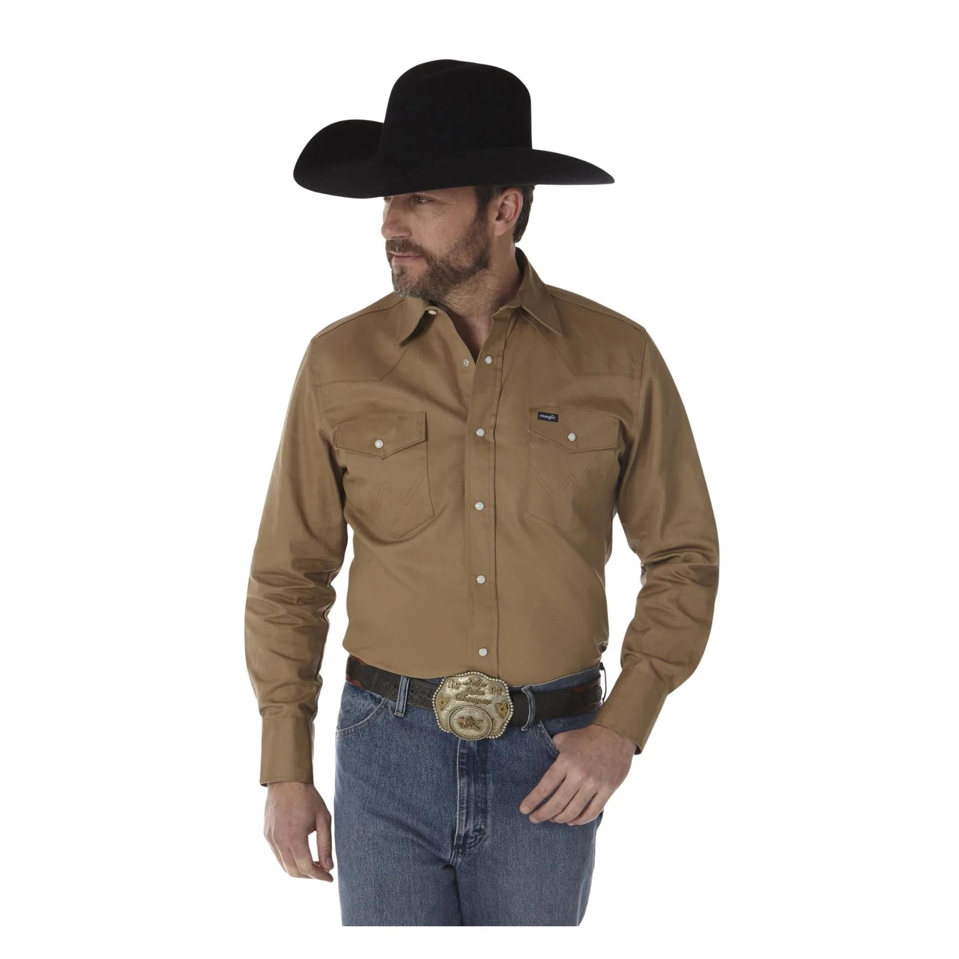 Mens Authentic Cowboy Cut Work Shirt - Rawhide weis-western-wear