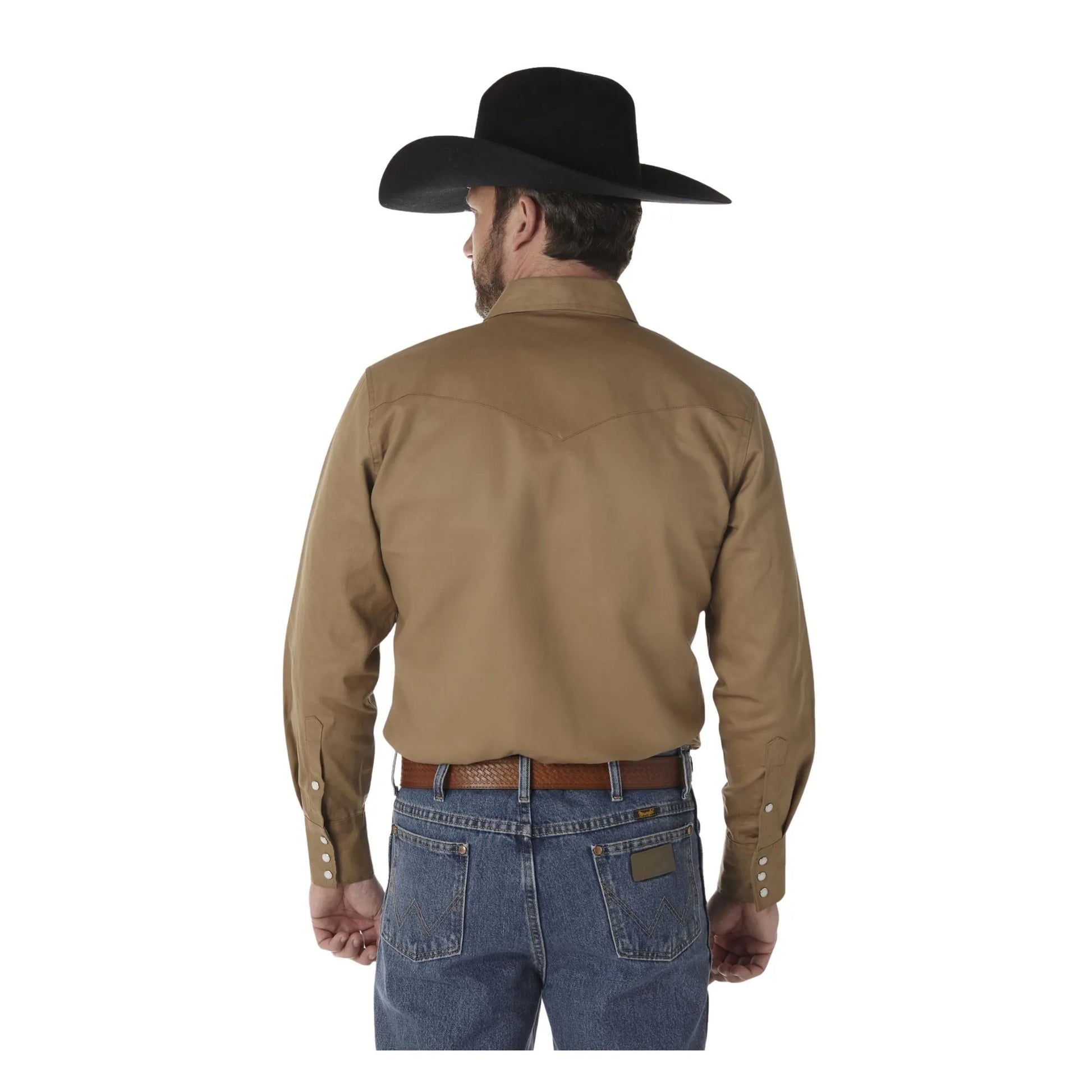 Mens Authentic Cowboy Cut Work Shirt - Rawhide weis-western-wear