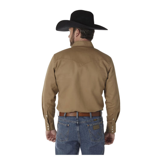 Mens Authentic Cowboy Cut Work Shirt - Rawhide weis-western-wear