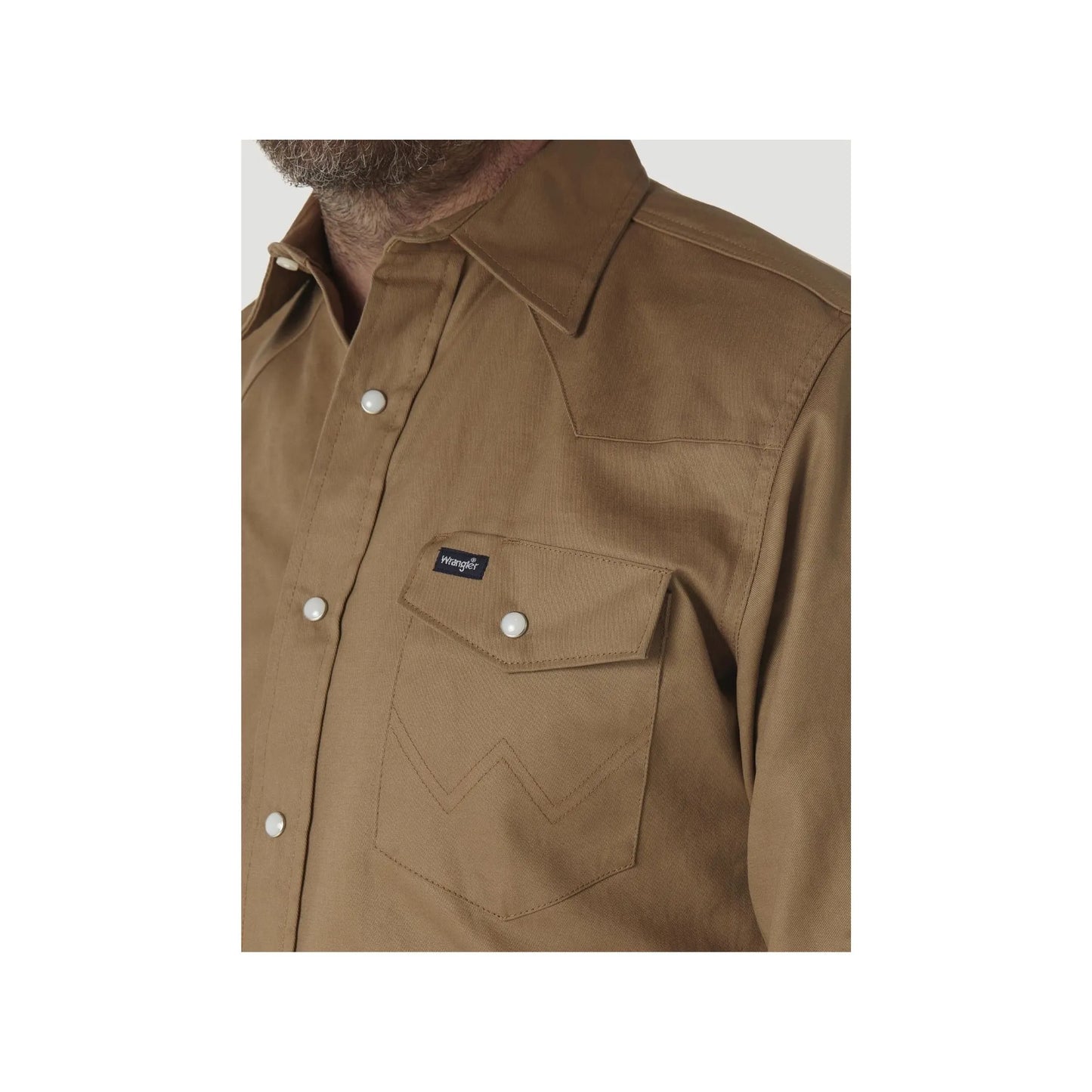 Mens Authentic Cowboy Cut Work Shirt - Rawhide weis-western-wear