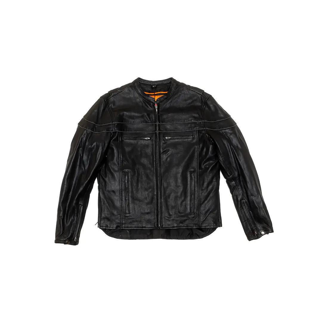 Milwaukee Leather Men's Savage Sporty Crossover Jacket - Clearance