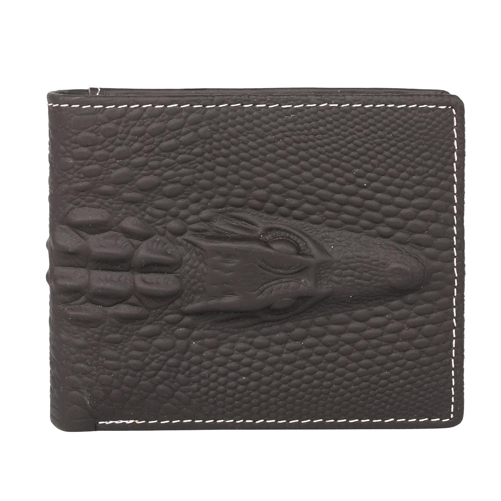 Montana West Faux Leather Collection Men's Wallet weis-western-wear