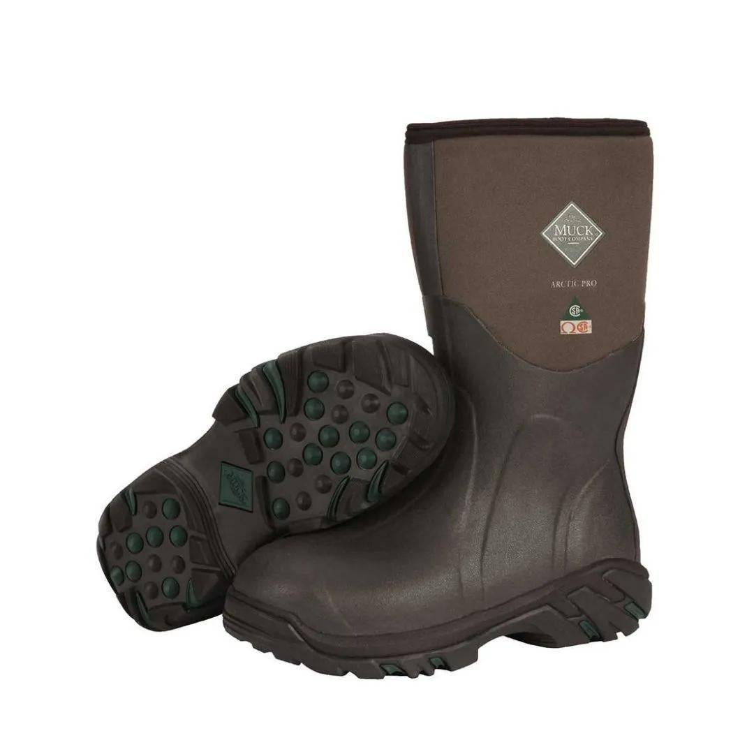 Muck Boots Unisex Arctic Pro Mid Steel Toe weis-western-wear