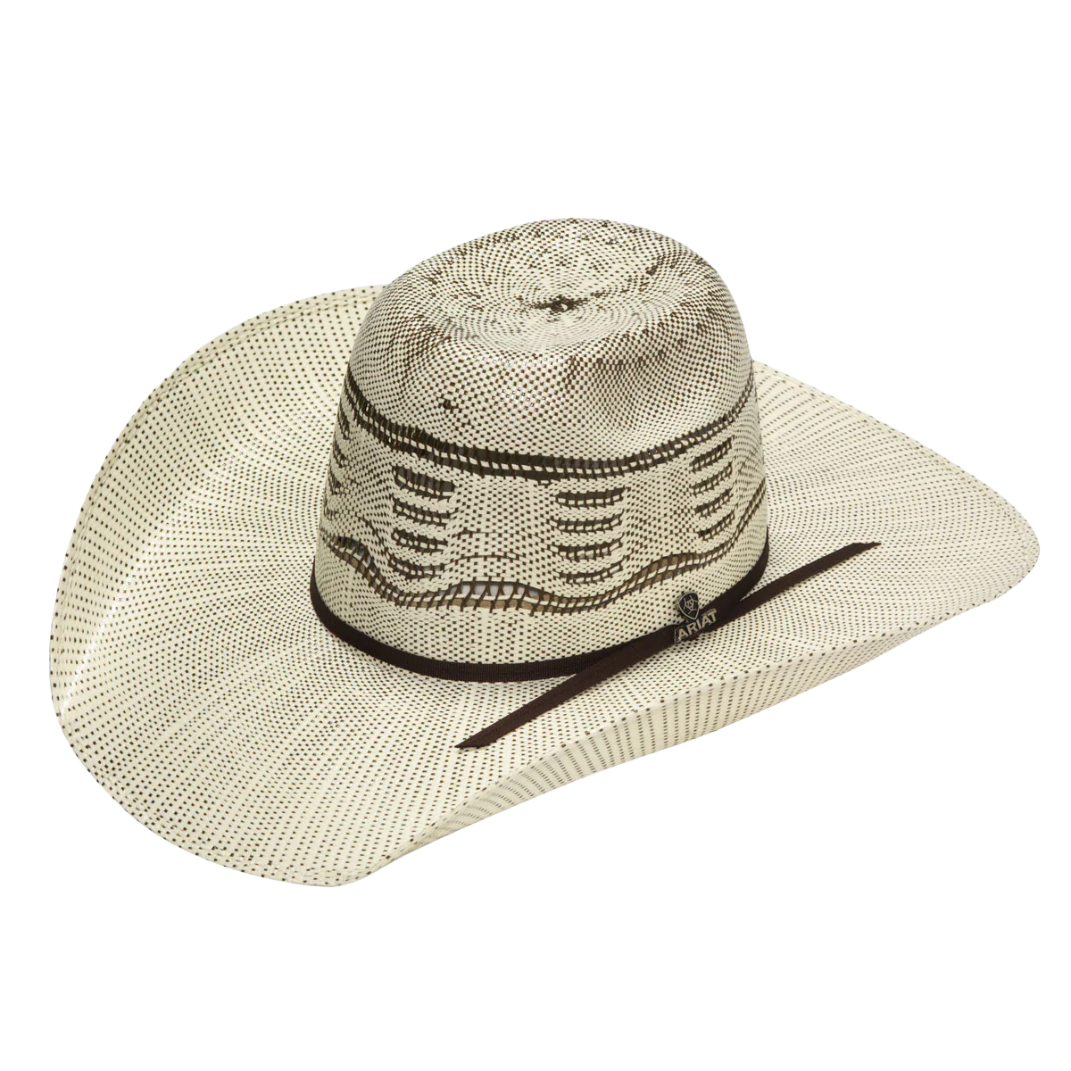Ariat Unisex Punchy Bangora Natural Straw Cowboy Hat weis-western-wear