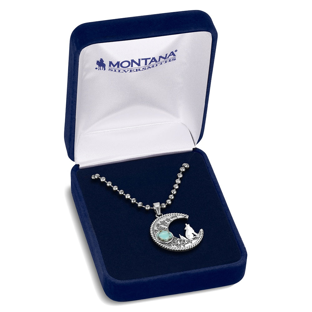 Montana Silversmith Coyote Moon Turquoise Necklace
