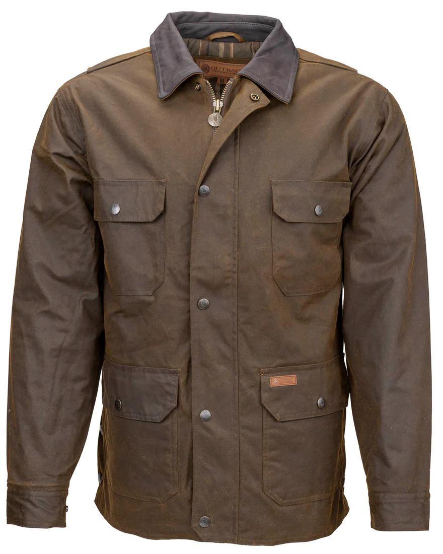 Outback Trading Co. Unisex Gidley Jacket In Brown 2146-BNZ