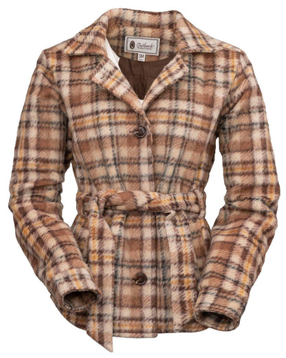 Outback Women's Evelyn Brown Plaid Jacket