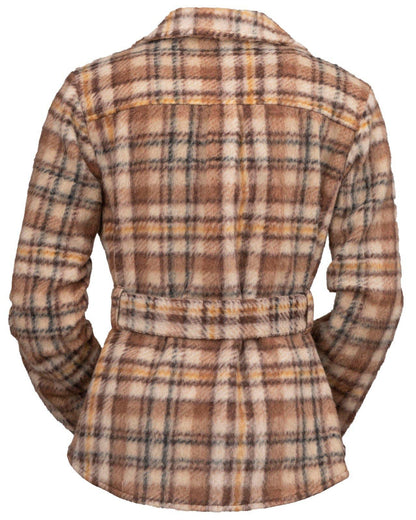 Outback Women's Evelyn Brown Plaid Jacket