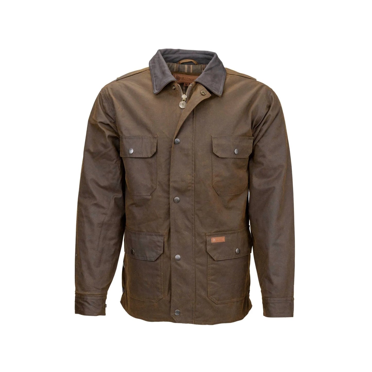 Outback Trading Co. Men's Oilskin Gidley Jacket In Brown