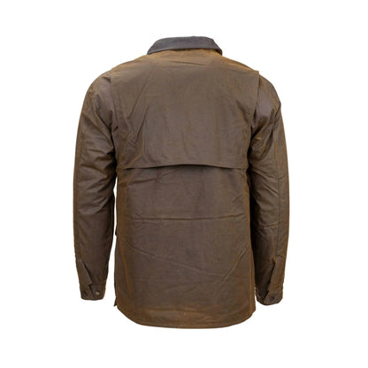 Outback Trading Co. Men's Oilskin Gidley Jacket In Brown