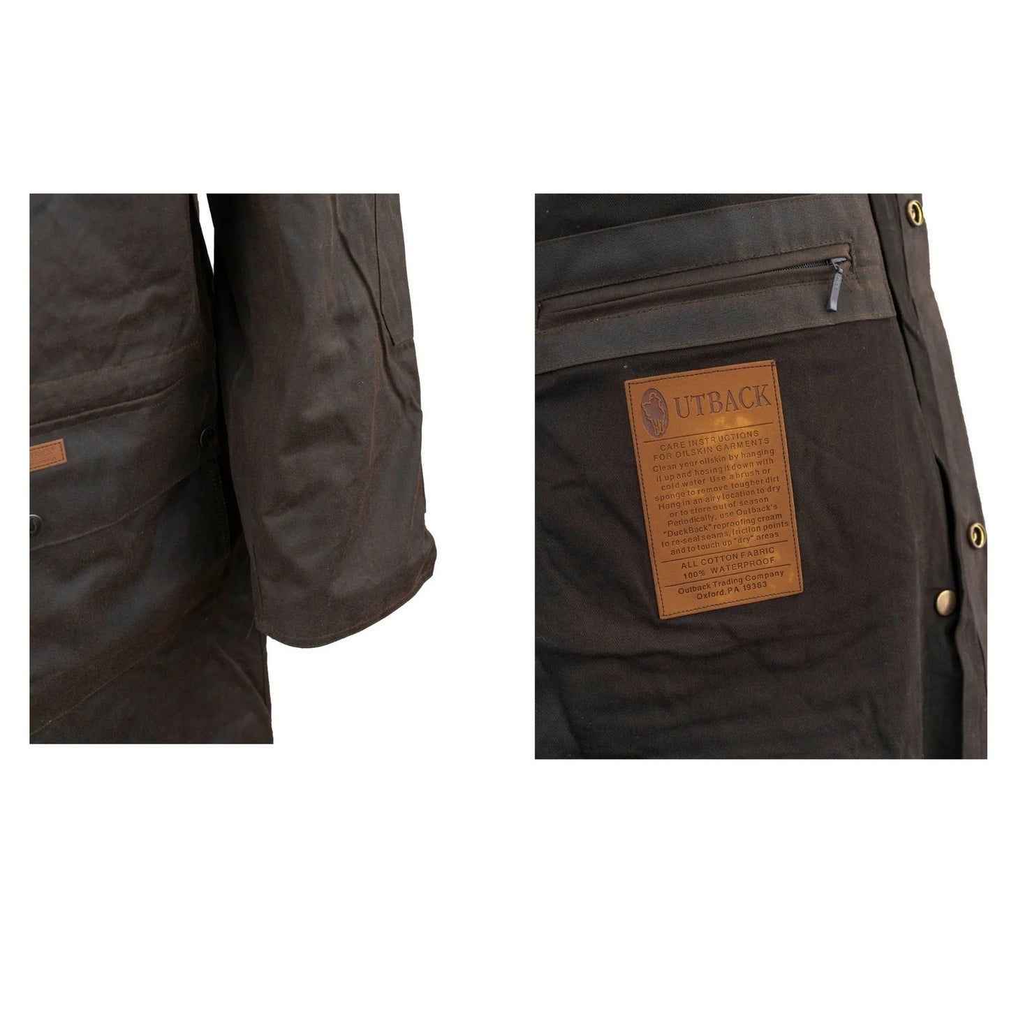 Outback Trading Co. Oilskin Low Rider Duster