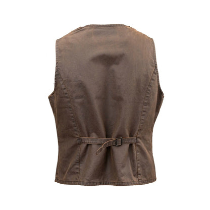 Outback Trading Co Men's Arkanas Vest Oil Skin