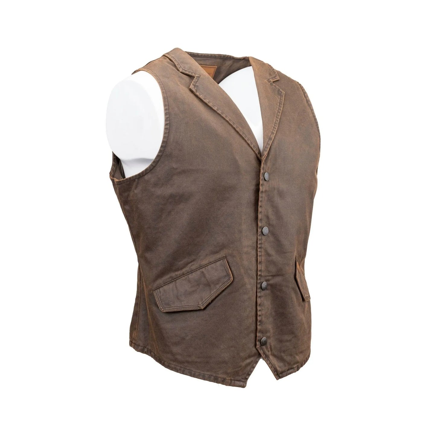 Outback Trading Co Men's Arkanas Vest Oil Skin