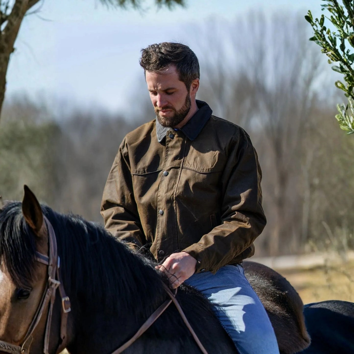 Outback Trading Co Men's Trailblazer Jacket Oil Skin