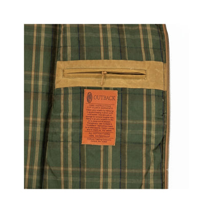 Outback Trading Company Men's Vest Sawback In Field Tan