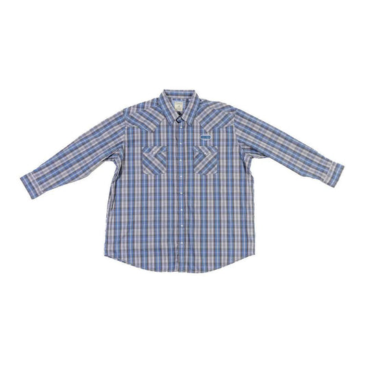 Panhandle Slim Men’s Flex Tech Long Sleeve Snap Shirt