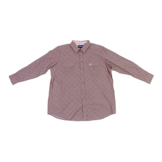 Panhandle Slim Men's Long Sleeve Geo Snap Print